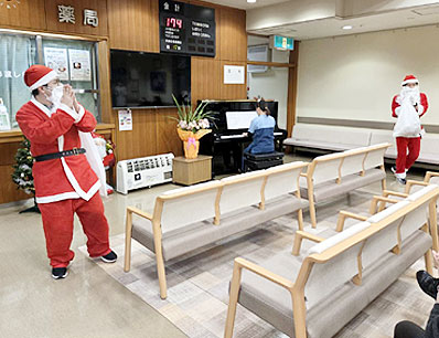 クリスマスイベントの写真