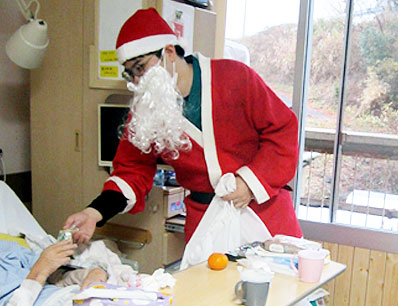 クリスマスイベントの写真