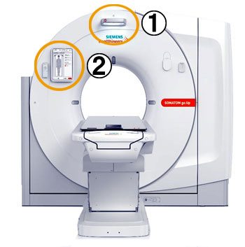 放射線科（CT検査）の画像